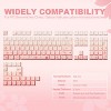 YUNZII Sakura PBT Keycaps, Cherry Profile Keycaps for Mechanical Keyboards (Sakura Blossom, Cherry Profile) - 2 of 4