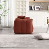 NicBex Bean Bag Chair for Adults Soft Floor Chair with High Resilience Foam for 2 Comfortable Square Sofa Chair for Living Room - 3 of 4