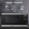 Farberware Black & Stainless Steel Countertop Microwave Oven - 2 of 4