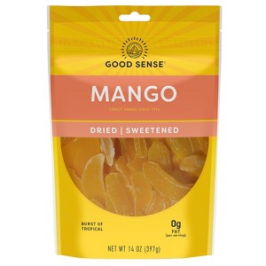 Good Sense Mango, Dried & Sweetened, 14 oz (397 g) - 1 of 2