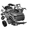 Ford F-150 Raptor Pickup Truck Gray Snap Together (Skill 1) Painted Plastic Model Car Kit by Airfix Quickbuild - 2 of 4