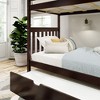 Plank+Beam Solid Wood Twin over Twin Bunk Bed with Storage Trundle for Adults/Kids - 2 of 4