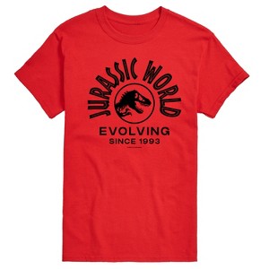 Men's - Jurassic Park - Jurassic World Short Sleeve Graphic T-Shirt - 1 of 3