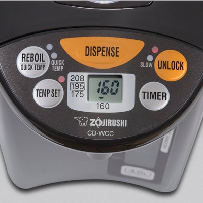 Zojirushi 3L Silver Stainless Steel Water Boiler & Warmer