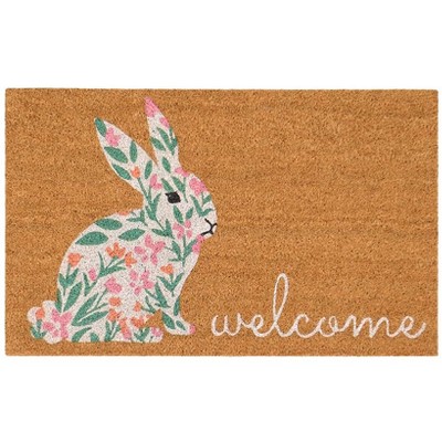 The Lakeside Collection Easter Coir Doormat 30" x 18"