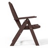 WestinTrends Malibu HDPE Adjustable Highback Folding Patio Dining Chair - 3 of 4