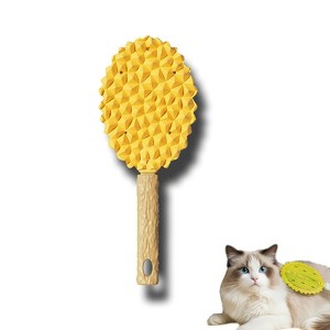 BABYYER Cat Brush for Shedding Dog Brush Hair Cleaning Comb Bath Massage Tool for Shedding & Grooming, Remove Loose Hair - 1 of 4