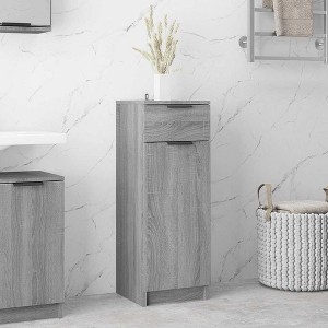 CLIHOME Freestanding Bathroom Storage Cabinet with Drawer Engineered Wood Standard - 1 of 4