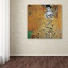 Trademark Fine Art -Gustav Klimt 'Portrait of Adele Bloch-Bauer I' Canvas Art - 3 of 3