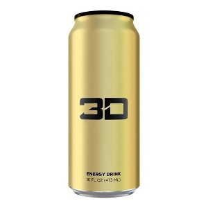 3D Pina Colada Energy Drink - 16 fl oz Can - 1 of 2