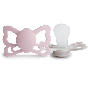 FRIGG Butterfly Anatomical Silicone Pacifier 2-Pack (6-18 Months) - 1 of 4