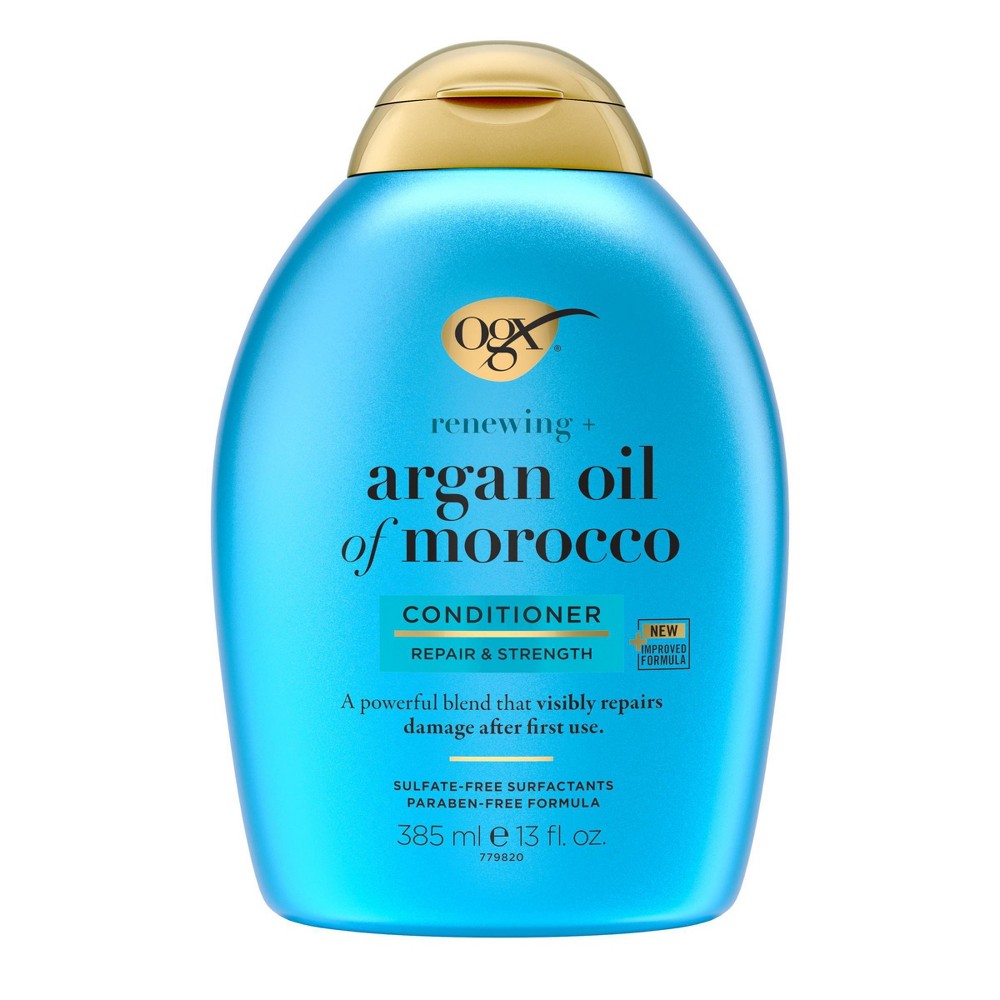 Photos - Hair Product OGX Renewing + Argan Oil of Morocco Hair Soften & Strengthen Conditioner - 13 fl oz 