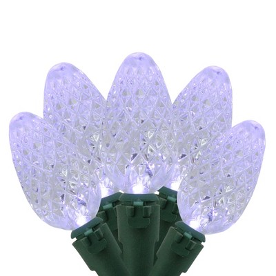 Northlight 35ct LED C6 Christmas String Lights Cool White - 11.3' Green Wire