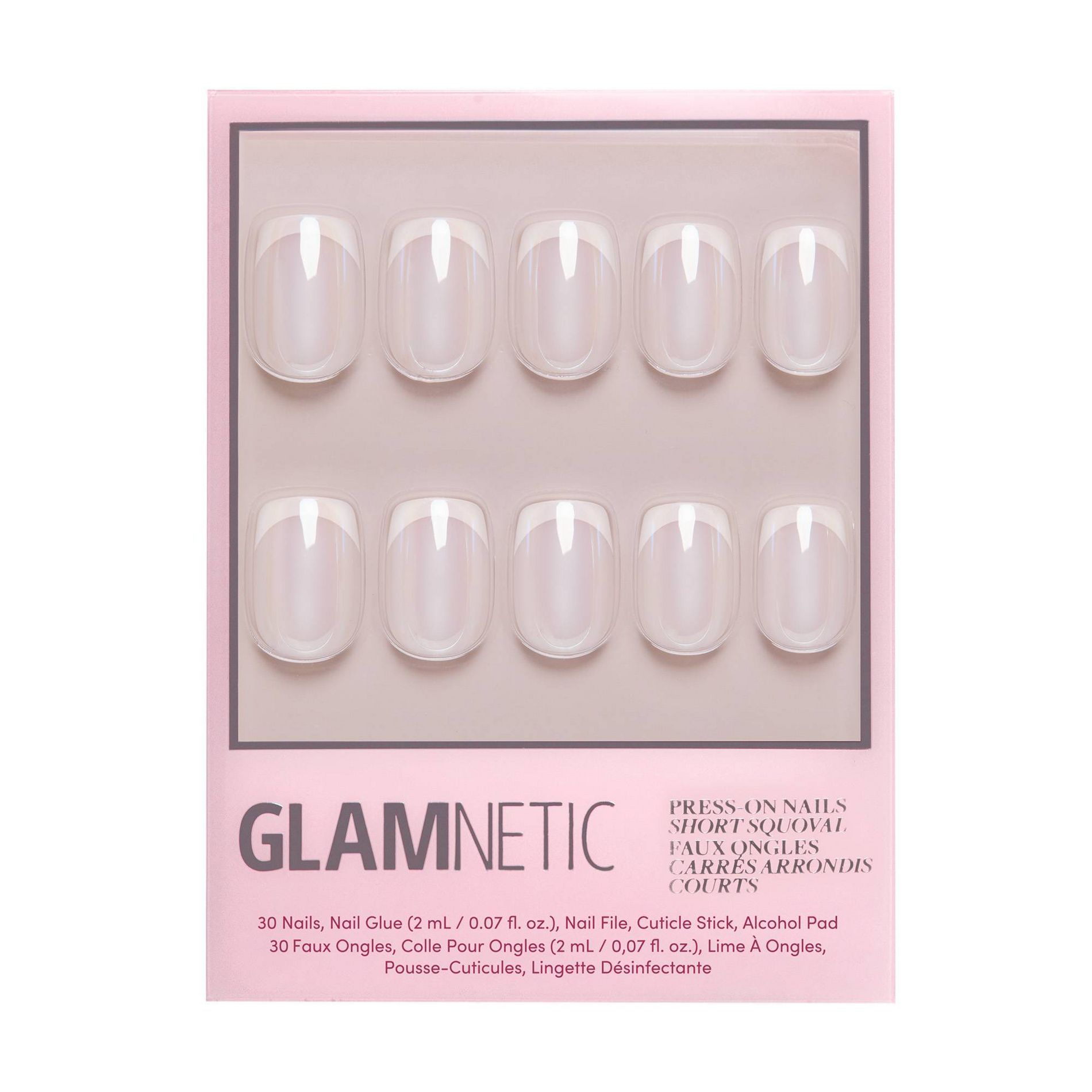 Glamnetic Fake Nails - Soft Tulle - 30ct - Beauty Studio