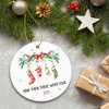 Family of Four Christmas Ornament 2025 - Baby’s First Christmas Ornaments for New Parents - 2 of 4