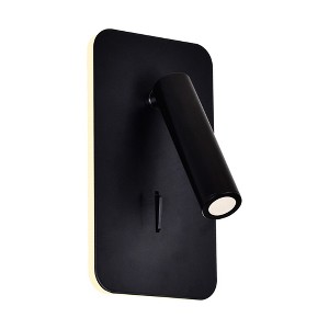 CWI Lighting Private I LED Sconce With Matte Black Finish - 1 of 1