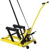 Hydraulic Motorcycle Lift Jack,1500 LBS Capacity ATV Scissor Lift Jack, Portable Motorcycle Lift Table w/Wheels and Handle for Motorcycle ATV UTV - 4 of 4
