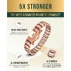 Magnetic Copper Bracelet for Men, 5X Strength 5000 Gauss Magnets, Adjustable Length, Designed in USA - 4 of 4
