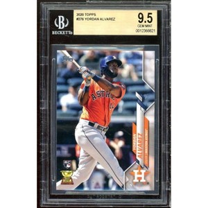 Yordan Alvarez Rookie Card 2020 Topps #276 BGS 9.5 - 1 of 2