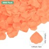 Unique Bargains Silk Faux Reusable Artificial Flower Rose Petals 1.97 x 1.97" 3000 Pcs - 3 of 4