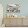 Stupell Industries Rustic Welcome Lake Oars, 45" x 30" - 2 of 4