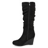 Journee Collection Womens Haze Wedge Knee High Boots - image 2 of 4