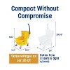 26-Quart Commercial Mop Bucket with Side-Press Wringer - Heavy-Duty Polypropylene Construction with Non-Marking Casters - 4 of 4