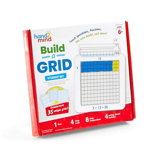 Hand2mind Build-a-grid Student Grid, Set Of 1 : Target