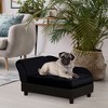 PawHut Fancy Dog Bed for Small Dogs with Hidden Storage, Small Dog Couch with Soft Foam, Dog Sofa Bed, Cushy Dog Bed - 3 of 4