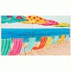 Olivia's Home Beach Resort Doormat – Indoor/Outdoor Coastal Accent Mat, Durable & Washable, 22" x 32", Vibrant Tropical Design - 2 of 3