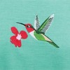 Collections Etc Hummingbird Pj Short Set - 3 of 4