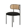 Infurnic Accent Chairs, Modern Upholstered Chairs Set with Sturdy Legs, for Kitchen and Dining Room, 2PCS, Black, 20.5"*20.5"*30" - 2 of 4