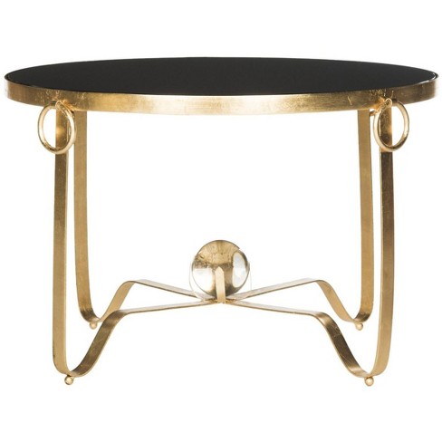 Elisha Accent Table - Gold/Black - Safavieh. - image 1 of 4