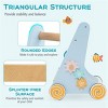 TopComfy Baby Walkers Wooden Baby Walker Acrylic Mirror Xylophone Shape Sorters Engages Senses Boosts Learning for Baby, Multicolored, 14"*13"*19" - 4 of 4