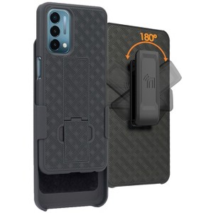 Nakedcellphone Case with Stand and Belt Clip Holster for OnePlus Nord N200 5G - 1 of 4