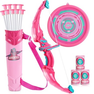 Joyfy Bow and Arrow Set for Kids, LED Light Up Archery Toy Set for Kids Indoor Outdoor Play, Gift for Boys Girls Aged 6+ - 1 of 4