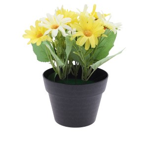 Unique Bargains Artificial Plants Cosmos Plastic 4.33"x4.33"x7.87" 1 Pc - 1 of 4