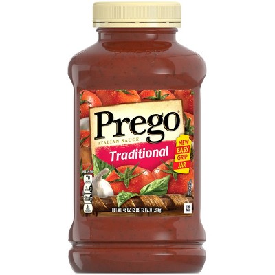 Prego Pasta Sauce Traditional Italian Tomato Sauce - 45oz