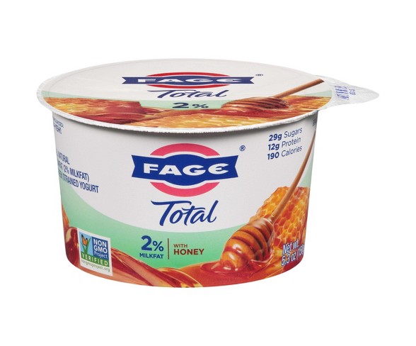 FAGE Total 2% Milk Honey Greek Yogurt - 5.3oz