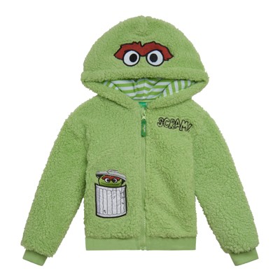 Sesame Street Fleece Zip Up Hoodie Toddler