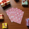 Unique Bargains Gift Wrap Paper Glossy Coated Paper 27.56x19.69" 5Pcs - 2 of 4