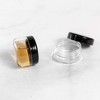 10pcs Small Travel Containers, Black Sample Containers with Screw Lids, 5 Size 3/5/10/15/20 Gram - 3 of 4