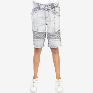 X RAY Boys Stretch Denim Shorts - 1 of 4