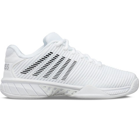 Женские кроссовки K-Swiss Hypercourt Express 2 Tennis Shoe (White/Black), цвет: Белый