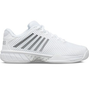 K-Swiss Women's Hypercourt Express 2 Tennis Shoe (White/Black) - 1 of 4