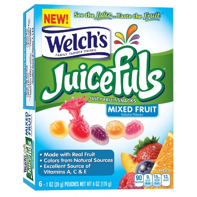 Welch's Juicefuls Mixed Fruit - 6oz/6ct