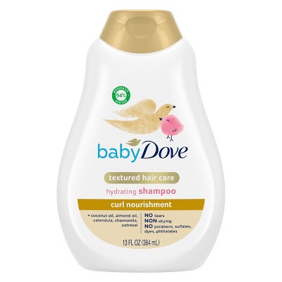 Baby Dove Curl Nourishment Textured Hair Care Hydrating Shampoo - 13 fl oz