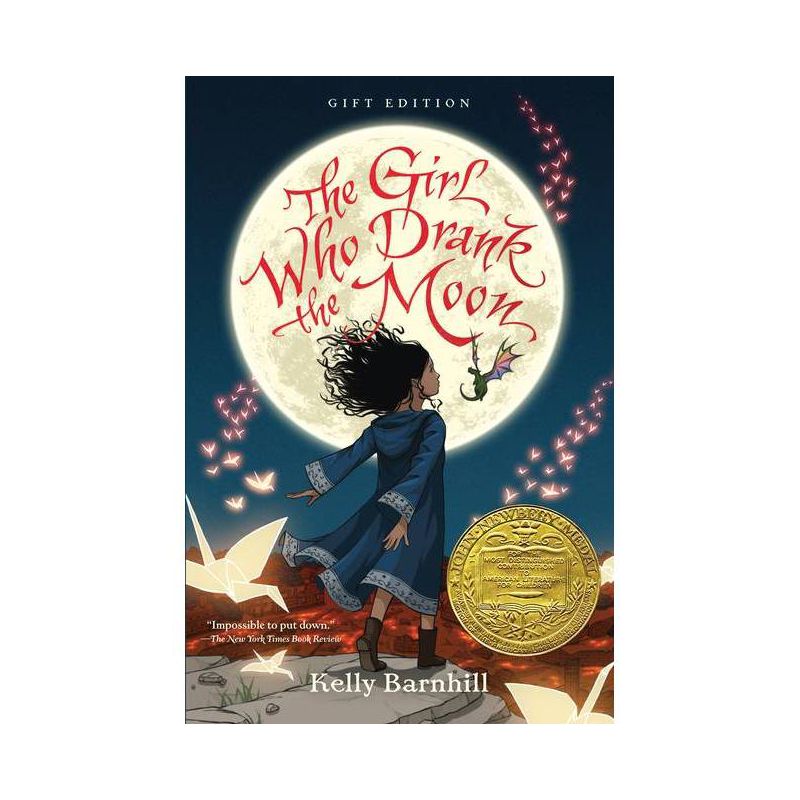 The Girl Who Drank the Moon (Winner of the 2017 Newbery Medal) - Gift Edition - by  Kelly Barnhill (Hardcover), 1 of 2
