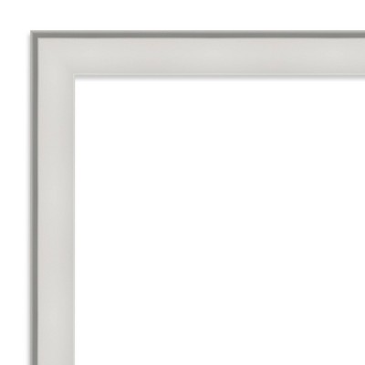 Imperial Silver Rectangular 33" x 40" Bathroom Vanity Wall Mirror