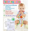 Baby Sensory Montessori Toys for 6-12-18 Months, Pull String Silicone Teething Toy, Toddler Birthday Gift Travel Toy for Infant - 4 of 4